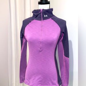 UNDER ARMOUR 1/2 zip athletic workout atheleisure turtleneck women’s size small